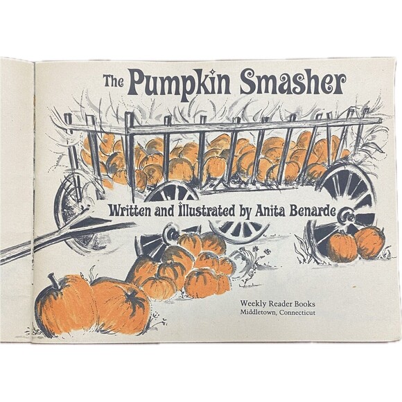 The Pumpkin Smasher by Anita Benarde (1972, Paperback) Halloween - Picture 4 of 6